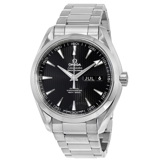 Omega Aqua Terra Annual Calendar Automatic Black Dial Men’s Watch 231.10.43.22.01.002