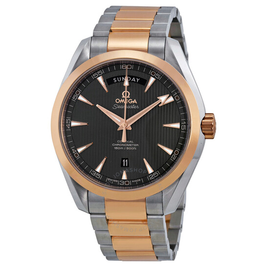 Omega Aqua Terra Automatic Brown Dial Men’s Watch 23120422206001