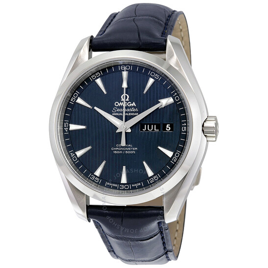 Omega Aqua Terra Co-Axial Annual Calendar Blue Dial Men’s Watch 231.10.43.22.03.002