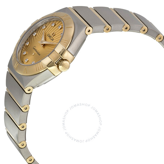 Omega Constellation 09 Champagne Dial Ladies Watch 123.20.27.60.58.001