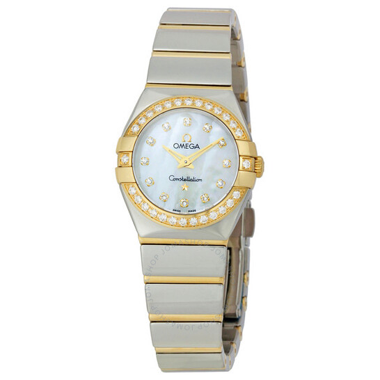 Omega Constellation 09 Mother of Pearl Dial Ladies Watch 123.25.24.60.55.007