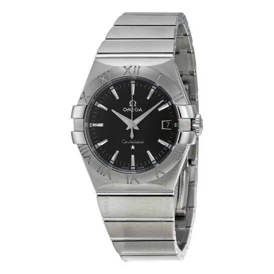 Omega Constellation 09 Quartz Black Dial Men’s Watch 123.10.35.60.01.001