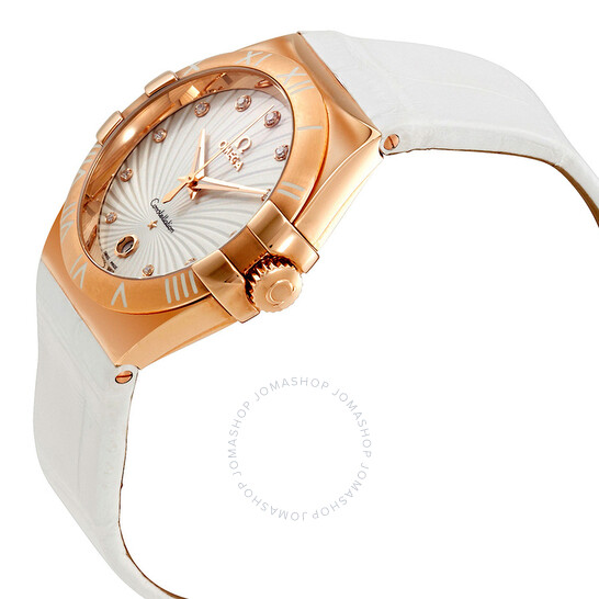 Omega Constellation 18kt Rose Gold Ladies Watch 123.53.35.60.52.001