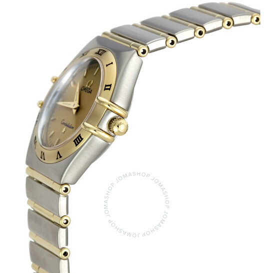 Omega Constellation 95 Ladies Champagne Watch 1272.10