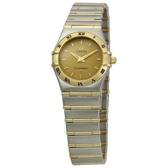 Omega Constellation 95 Ladies Champagne Watch 1272.10