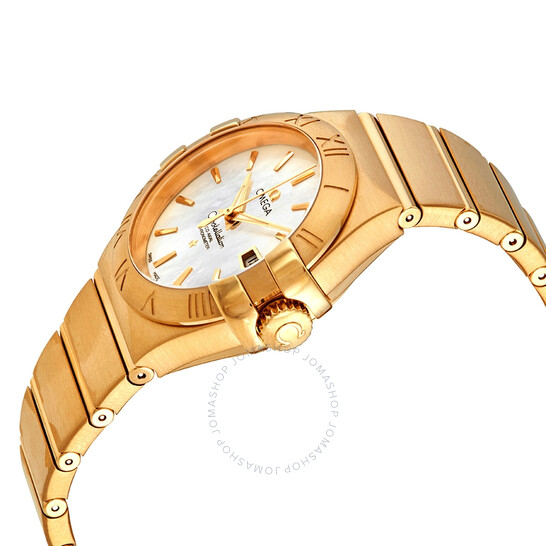 Omega Constellation Automatic 18kt Yellow Gold Ladies Watch 123.50.31.20.05.002