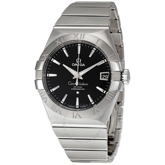 Omega Constellation Automatic Black Dial Men’s Watch 12310382101001