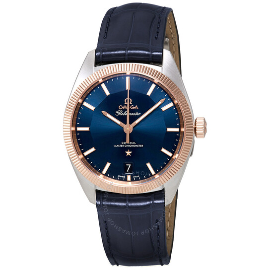 Omega Constellation Automatic Blue Dial Blue Leather Men’s Watch 130.23.39.21.03.001