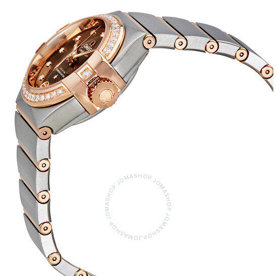 Omega Constellation Automatic Brown Praline Dial Ladies Watch 123.25.27.20.63.001