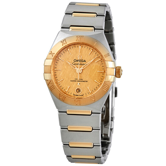 Omega Constellation Automatic Champagne Dial Ladies Watch 131.20.29.20.08.001