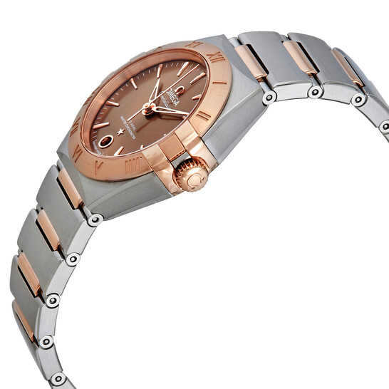 Omega Constellation Automatic Chronometer Brown Dial Ladies Watch 131.20.29.20.13.001