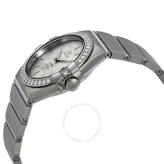 Omega Constellation Automatic Chronometer Diamond Ladies Watch 123.15.35.20.02.001