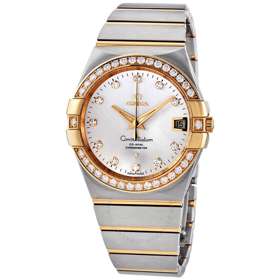 Patek Philippe Aquanaut Chronograph Automatic Diamond White Mother of Pearl Dial Men’s Watch 7968-300R-001