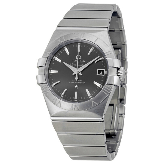 Omega Constellation Automatic Grey Dial Stainless Steel Men’s Watch 123.10.35.20.06.001