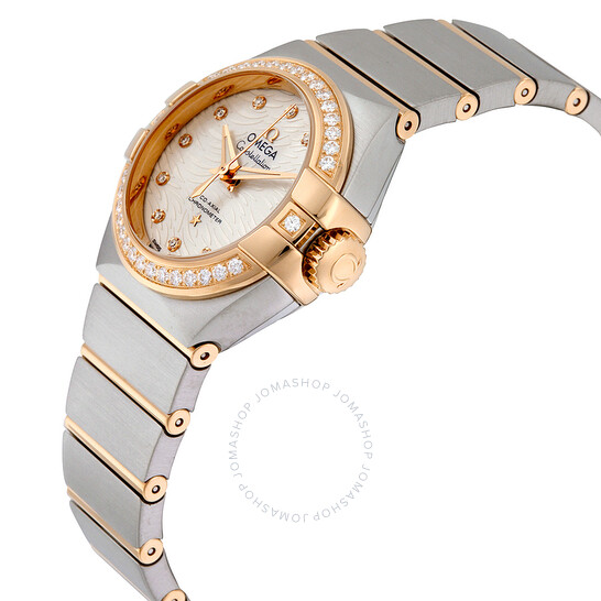 Omega Constellation Automatic Mother of Pearl Dial Stainless Steel Ladies Watch 123.25.27.20.55.006