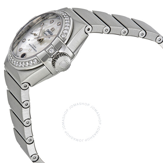 Omega Constellation Automatic White Mother of Pearl Dial Ladies Watch 127.15.27.20.55.001