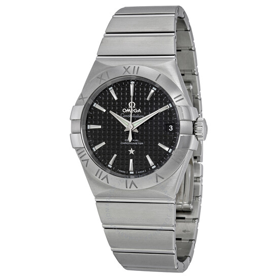 Omega Constellation Black Dial Stainless Steel Men’s Watch 123.10.38.21.01.002