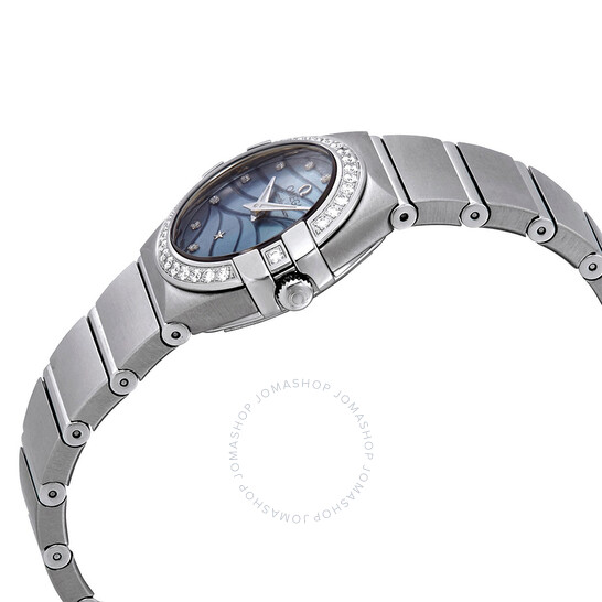 Omega Constellation Blue Mother of Pearl Dial Ladies Watch 123.15.24.60.57.001