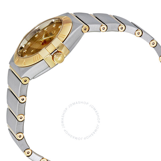 Omega Constellation Champagne Dial Ladies Watch 123.20.27.60.58.003