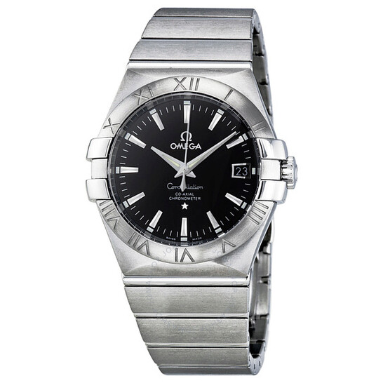 Omega Constellation Chronometer Black Dial Men’s Watch 123.10.35.20.01.001