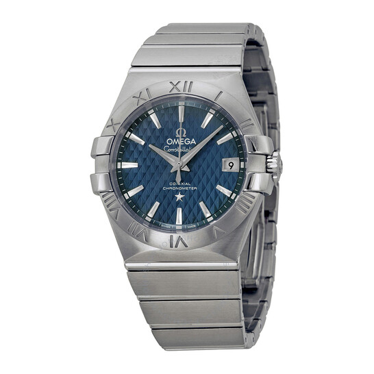 Omega Constellation Co-Axial Automatic Blue Dial Watch 12310352003002