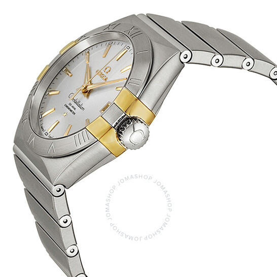 Omega Constellation Co-Axial Automatic Stainless Steel and Yellow Gold Men’s Watch 123.20.38.21.02.005