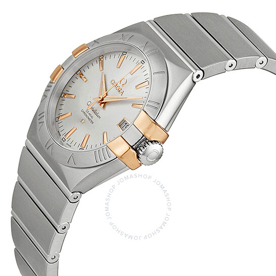 Omega Constellation Co-Axial Silver Dial Watch 123.20.35.20.02.003