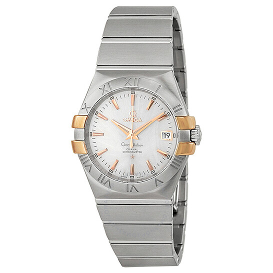 Omega Constellation Co-Axial Silver Dial Watch 123.20.35.20.02.003