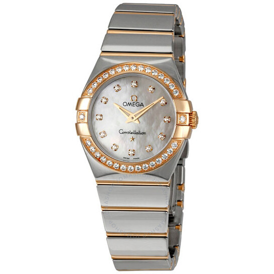 Omega Constellation Diamond Dial Ladies Watch 123.25.27.60.55.005