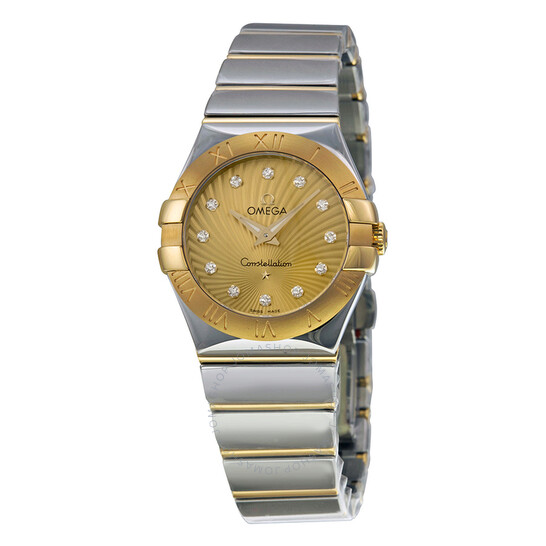 Omega Constellation Diamond Ladies Watch 123.20.27.60.58.002