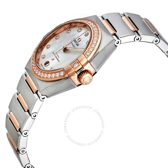 Omega Constellation Manhattan Automatic Diamond Ladies Watch 131.25.29.20.55.001