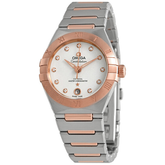 Omega Constellation Manhattan Co-Axial Master Chronometer 29 mm Diamond Ladies Watch 131.20.29.20.52.001