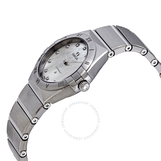 Omega Constellation Manhattan Diamond Mother of Pearl Dial Ladies Watch 131.10.28.60.55.001