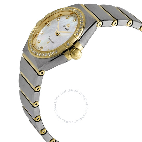 Omega Constellation Manhattan Diamond Mother of Pearl Dial Ladies Watch 131.25.28.60.55.002