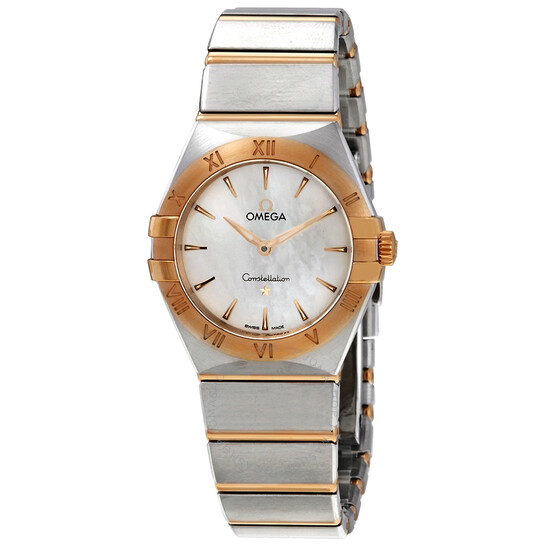 Omega Constellation Manhattan Mother of pearl Dial Ladies Watch 131.20.28.60.05.002