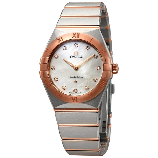 Omega Constellation Manhattan Mother of Pearl Dial Ladies Watch 131.20.28.60.55.001