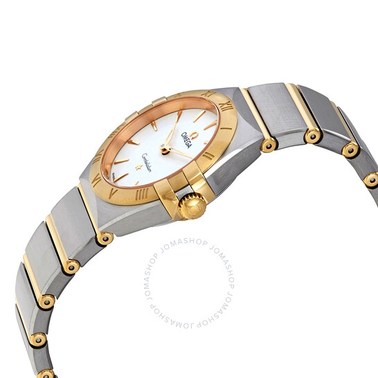 Omega Constellation Manhattan Steel and 18kt Yellow Gold Ladies Watch 131.20.28.60.02.002