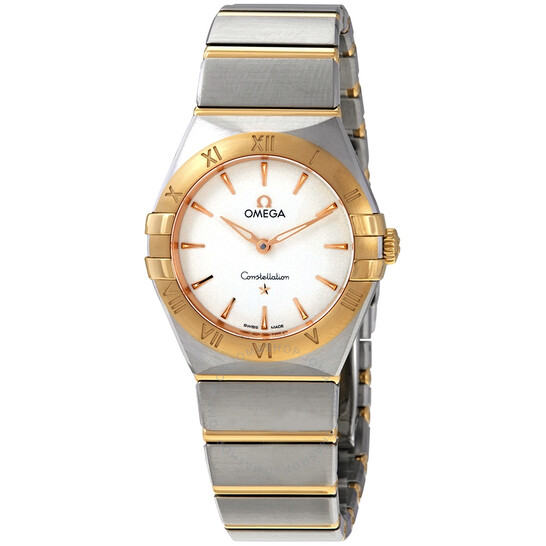 Omega Constellation Manhattan Steel and 18kt Yellow Gold Ladies Watch 131.20.28.60.02.002