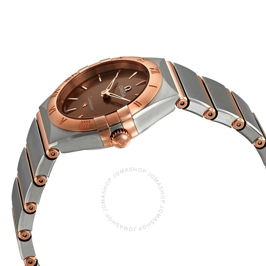 Omega Constellation Manhattan Sun-brushed Brown Dial Ladies Watch 131.20.28.60.13.001