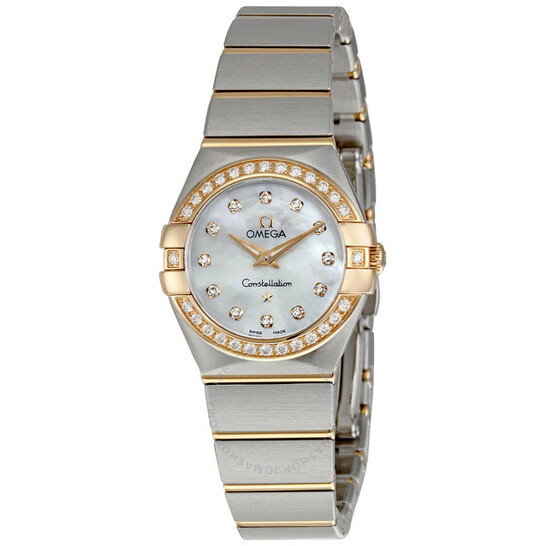 Omega Constellation Mini Diamond Ladies Watch 12325246055001