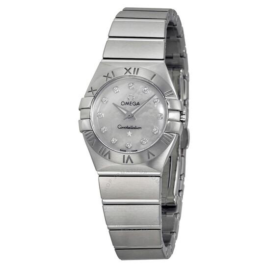 Omega Constellation Mother of Pearl Dial Ladies Watch 123.10.24.60.55.001