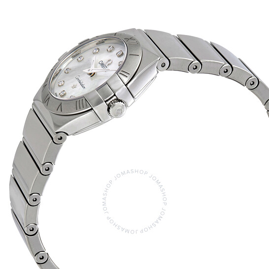 Omega Constellation Mother of Pearl Dial Ladies Watch 123.10.24.60.55.002