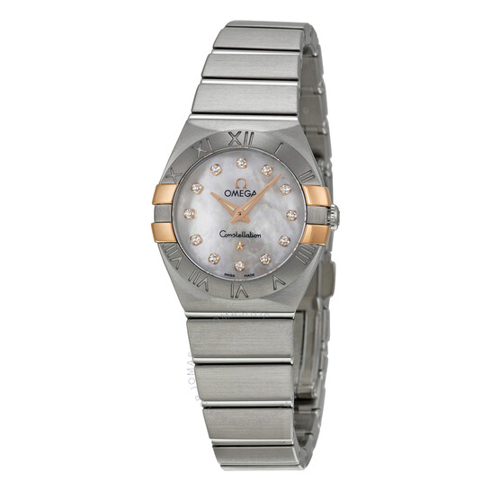 Omega Constellation Mother of Pearl Dial Ladies Watch 12320246055005