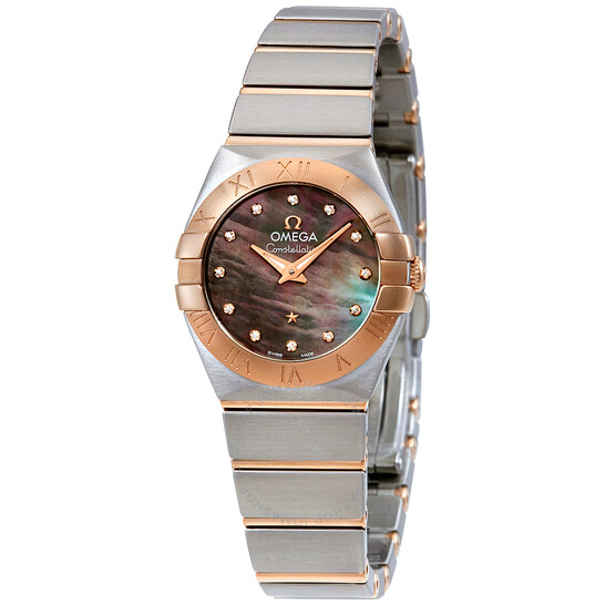 Omega Constellation Mother of Pearl Dial Ladies Watch 123.20.24.60.57.005