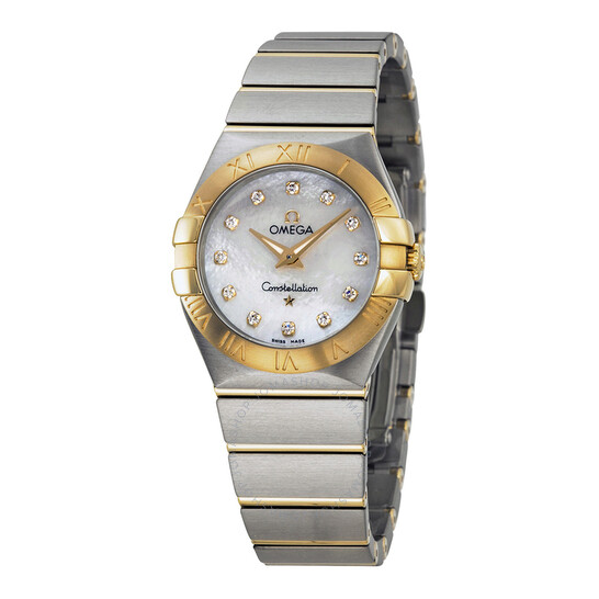 Omega Constellation Mother of Pearl Dial Ladies Watch 123.20.27.60.55.002