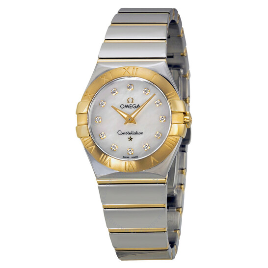 Omega Constellation Mother of Pearl Dial Ladies Watch 12320276055004