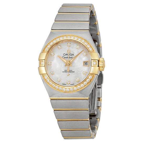 Omega Constellation Mother of Pearl Dial Ladies Watch 12325272055003