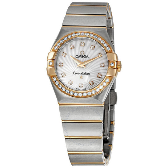 Omega Constellation Mother of Pearl Dial Ladies Watch 123.25.27.60.55.002