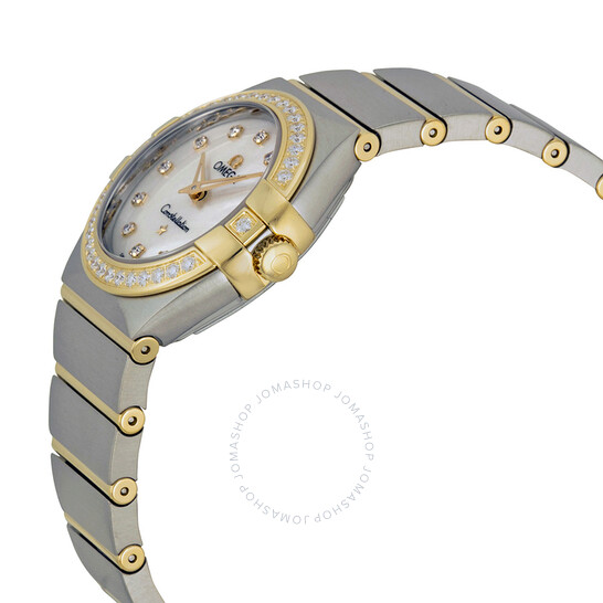 Omega Constellation Mother of Pearl Dial Ladies Watch 123.25.27.60.55.003