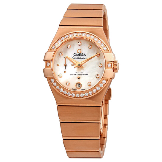 Omega Constellation Mother of Pearl Dial Ladies Watch 127.55.27.20.55.001